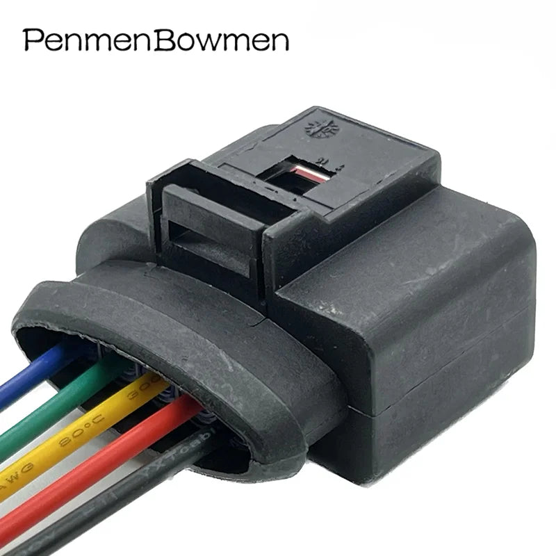 1 Set 5 Pin Car Air Flow Electrical Cable Connectors Waterproof Female Wire Harness Plug 1J0973775A