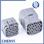 20 Pin Auto waterproof Electrical Control Board Connector Excavator Hydraulic Pump Plug 6189-0714 6188-0494 For DL 040 Serie