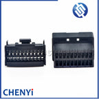 20 Pin Auto Glass Lifter Wiring Connector AC Assembly Car Electric Window Regulator Wire harness plug Socket 174047-2