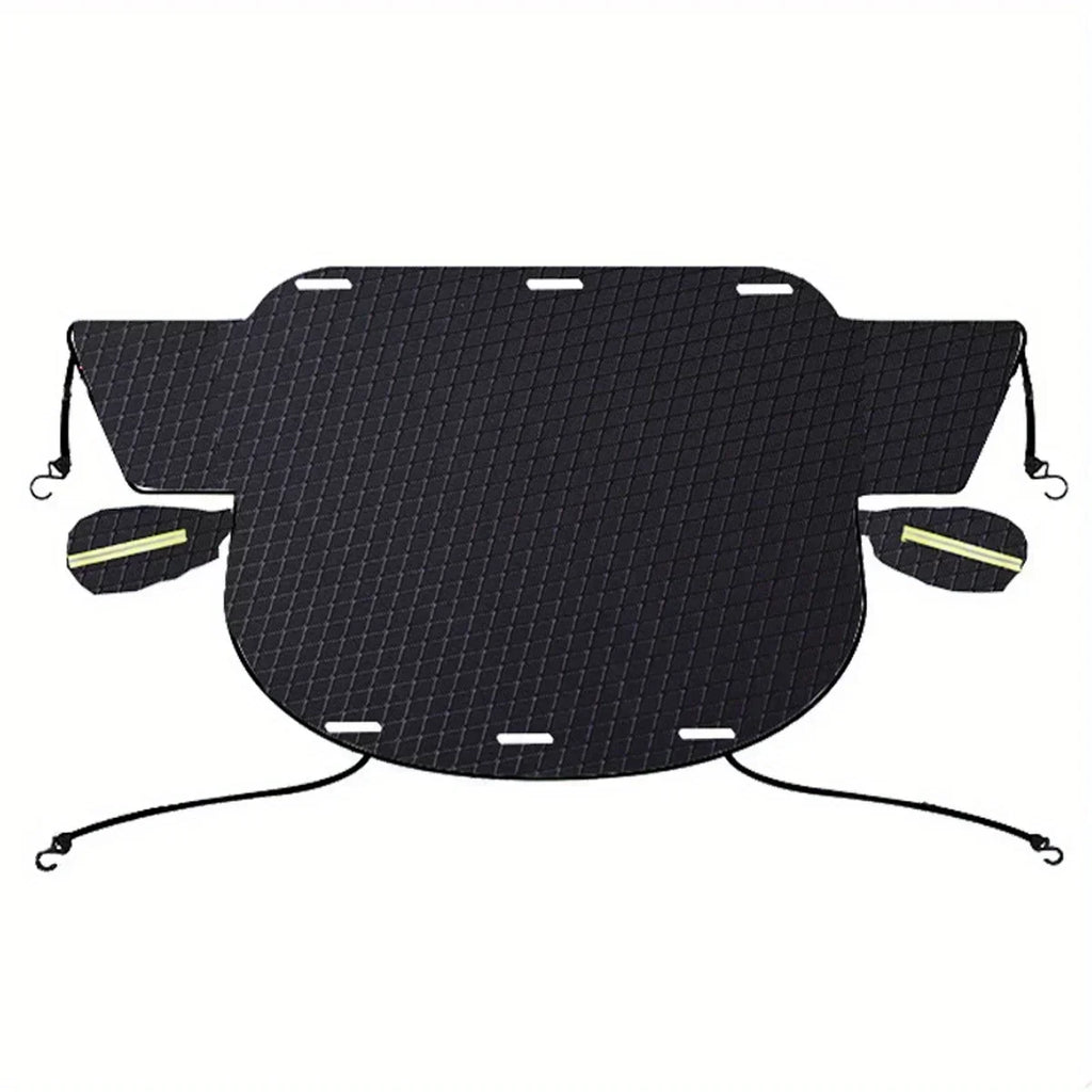 Thickened Car Snow Shield - Front Windshield Winter Frost-Proof Cover, Winterproof Car Clothing, Windshield Snow Shield Amagi