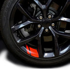 New 6Pcs Reflective Car Wheel Rim Sticker Wheel Hub Decals for CHERY TIGGO 3 4 5 7 PRO 8 Vinyl Stickers Hash Mark Stripe amagi