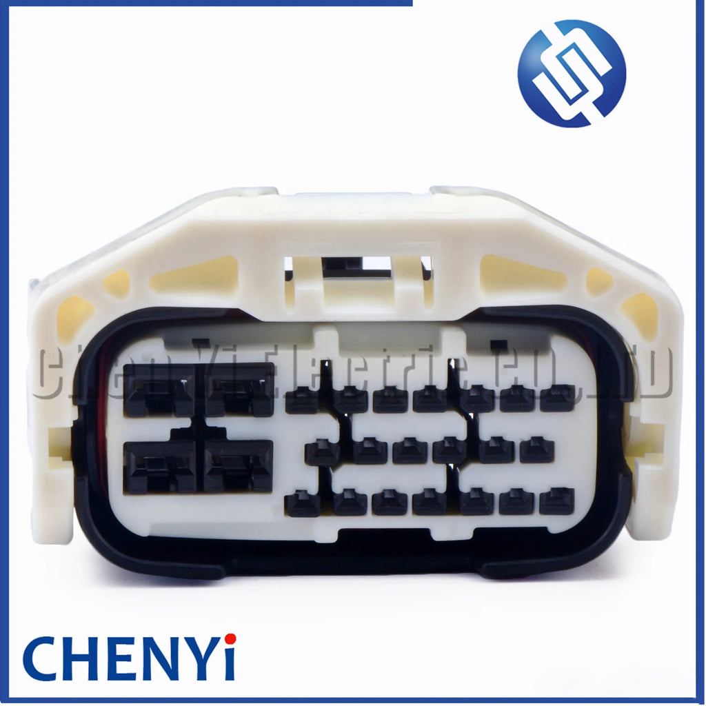 24 Pin/way Automobile waterproof Connector Engine ABS Pump ECU Plug with Terminal Pin 6189-0886 90980-12116 For Toyota Lexus