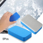 Car Glass Oil Film  Cleaning Sponge  Wiper Windshield  Wool Felt Polishing Felt Brush Dusty  Removal  Tools Accessories