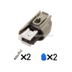 2pin auto waterproof electric plastic wire harness connector 965324-1