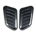 Universal Carbon Fiber Car Decorative Cell Air Flow Intake Hood Scoop Bonnet Vent Cover Stickers Decoration Styling Amagi