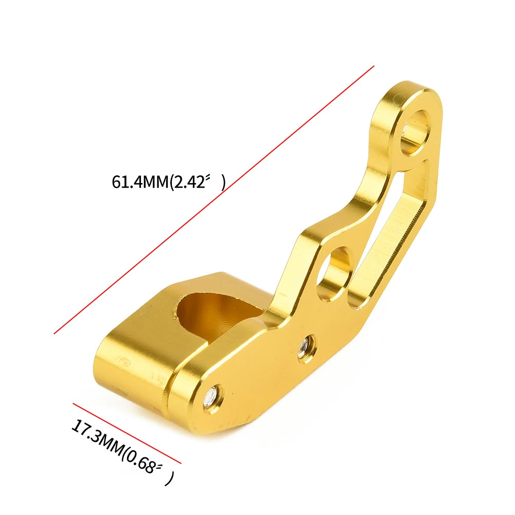 Motorcycle Bikes  Oil Hose Clamp  Modified Oil  Pipeline Brake Line Clamp Protector Aluminum Alloy Hose Clip Accessories
