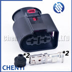 2 Pin female Automobile waterproof connector Steering gear booster pump electronic fan Plug 5Q0971955 5Q0 971 955