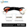 The No. 3 connection wiring harness for automotive DSP power amplifiers is specially designed for Hyundai Kia Sonata Elantra