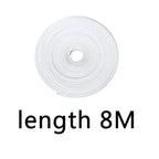 4M / 8M Car Grilles Decoration Strips Auto Wheel Protector Car-styling Accessories Wheel Sticker Tire Rim Strip Chrome Tape Good