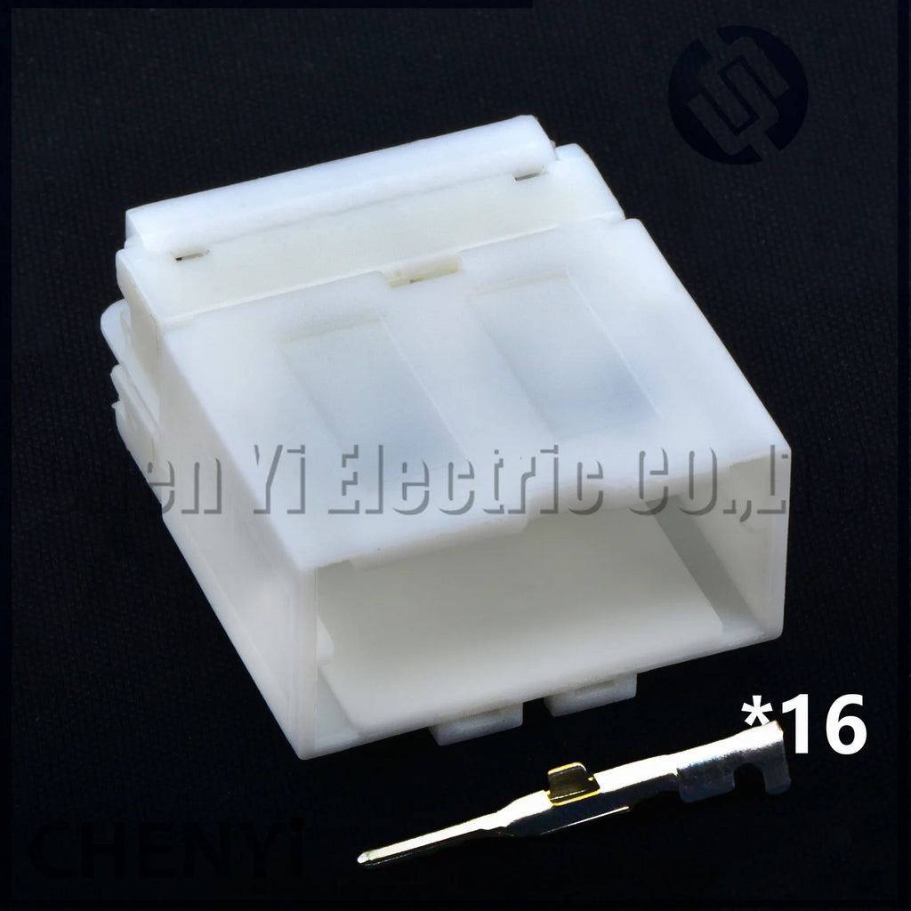16 Pin Auto Wire Harness Connector Car Mirror Starter Plug Socket MG653019 MG643016 1123371-1 1123350-1 7283-5995 For Nissan