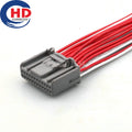 24 Pin Connector 0.7mm Series Female Connector Cable Plug Motorcycle Electrical Harnesses Wiring Harness 1612906-1/90980-12200