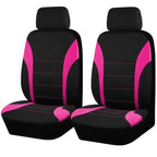Auto Parts Car Seat Cover Polyester Fabric 5 Piece Set Four Season Universal Airbag Safe Truck Van Front/Rear Cushion amagi