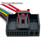 1 Set 20 Pin Auto 1K0971975 Air Conditioning Controller Electrical Cable Connectors Wire Harness Plug 1-1394805-1 1-1394803-1