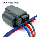 1 Set 3 Pin Crankshaft Camshaft Sensor Electrical Cable Connectors Wire Harness Plug for Ford Mondeo Mazda WPT990 E-5757