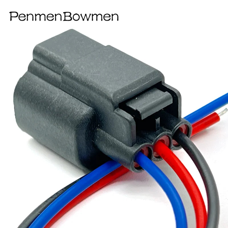 1 Set 3 Pin Crankshaft Camshaft Sensor Electrical Cable Connectors Wire Harness Plug for Ford Mondeo Mazda WPT990 E-5757
