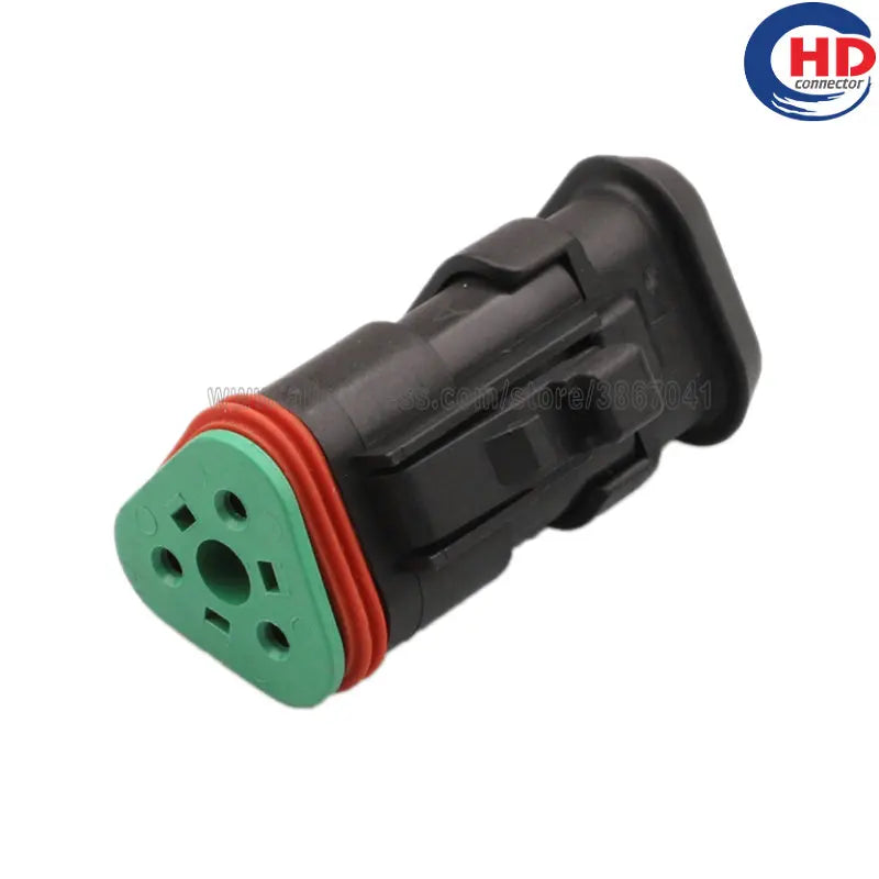 3pin auto waterproof electric plastic wire harness connector DT06-3S-CE13