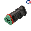 3pin auto waterproof electric plastic wire harness connector DT06-3S-CE13