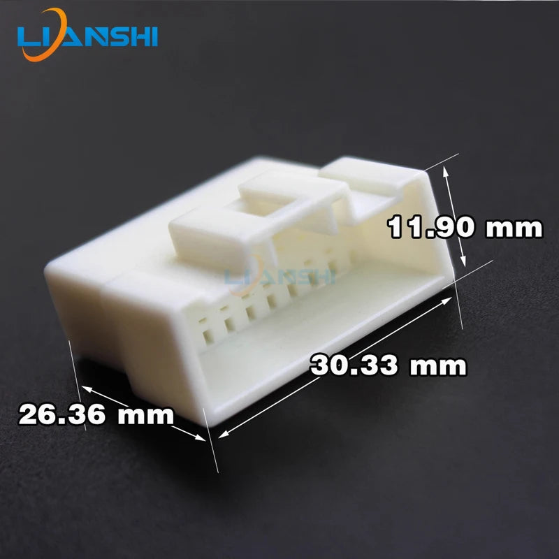 Suitable for DSP power amplifier processor interface 20P male and female plugs with terminals automotive wiring harness connecto