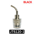 4/10/20PCS Clear Speaker Binding Posts with Banana Plug Sockets, Gold-Plated Copper Terminals for Amplifier, HiFi,Audio Speakers