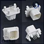 White 8 Pin Male or Female Waterproof Automotive ECU Connector EPEC PCB Wire harness plug 776286-2 776276-2 776280-2 With Pins