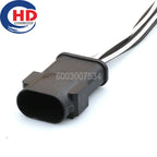 6 Pin Connector Waterproof 0.6mm Male Female Connectors Motorcycle Electrical Harnesses Wiring Harness For Benz 2-967616-1