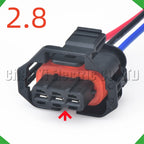 3-Pin Auto Connector Connector Automotive Connectors Measurement fuel injector sensor