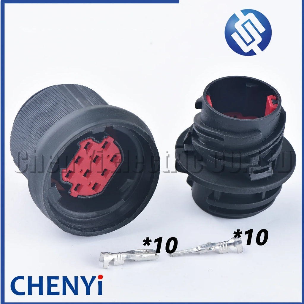 10 Pin male or female Automobile waterproof connector JH6J6P Transmission Gear switch wiring plug 282480-1 282479-1 For Truck