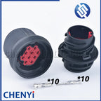 10 Pin male or female Automobile waterproof connector JH6J6P Transmission Gear switch wiring plug 282480-1 282479-1 For Truck