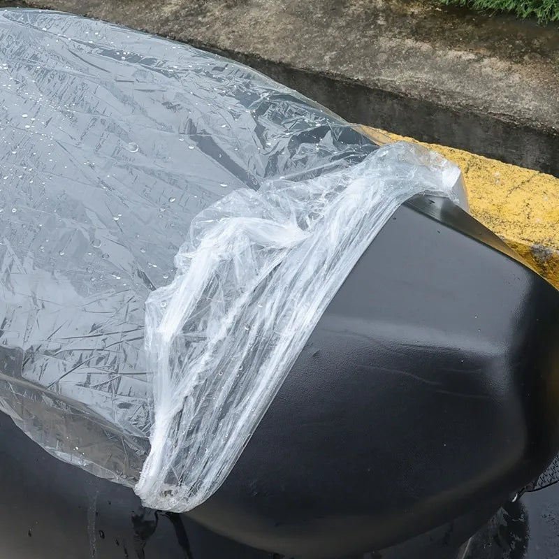 Disposable Seat Covers Motorcycles Electric Vehicle Protective Cover Waterproof Care Cleaning Beauty Disposable Seat Covers