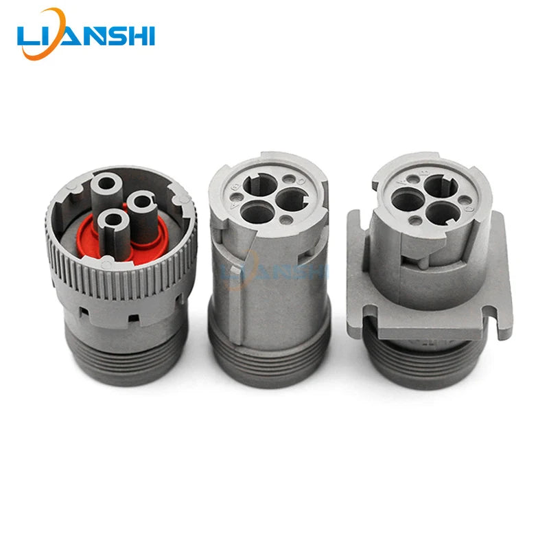HD14-3-96P automotive waterproof connector, HD16-3-96S gray 3-pin plug, HD10-3-96P