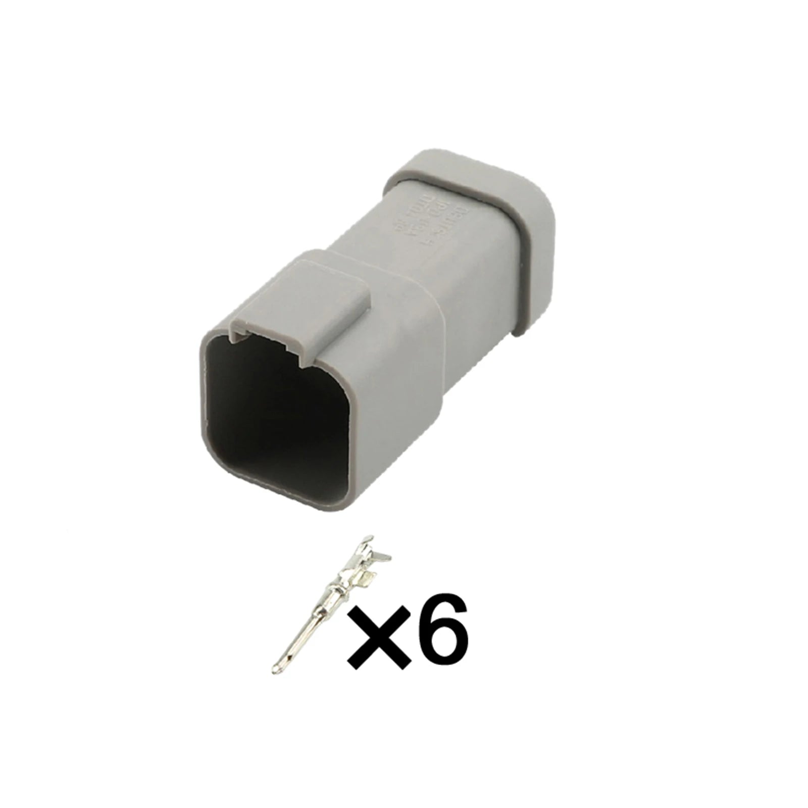 Deutsch 6-Pin Connector Waterproof 1.6mm Male Female Connector Auto Wiring Harness Cable Plug DT04-6P-C017 DT06-6S-C017