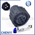 3 Pin female or male Automotive waterproof Circular connector Truck heavy machinery Plug 1-967325-2 1-967402-2 With  pin