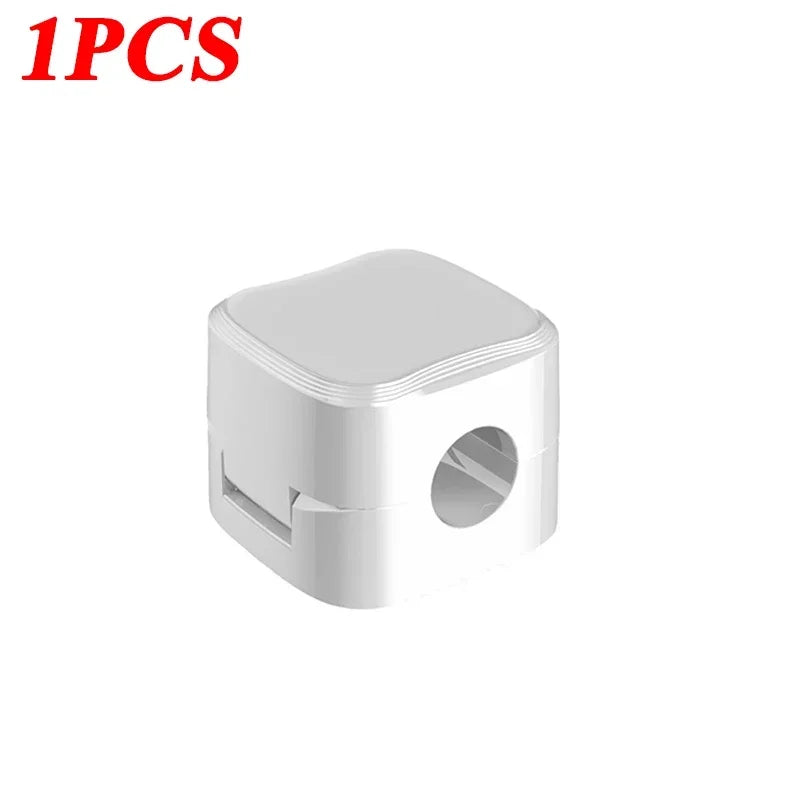 6/12 PCS Magnetic Cable Clips Cable Smooth Adjustable Cord Holder Under Desk Cable Management Wire Keeper Organizer Holder Amagi