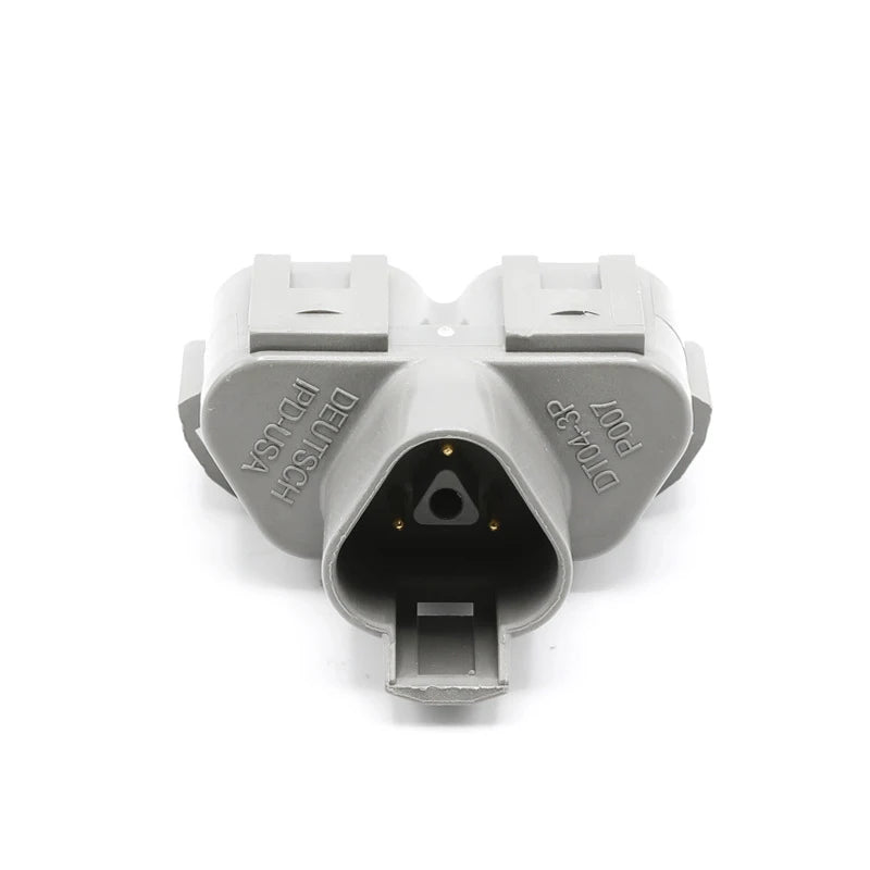 Deutsch DT Series 3-Pin Automotive Waterproof Connector Housing,Flame Retardant 3-Way Wire Plug for Vehicle Wiring DT4-3PDT06-3S