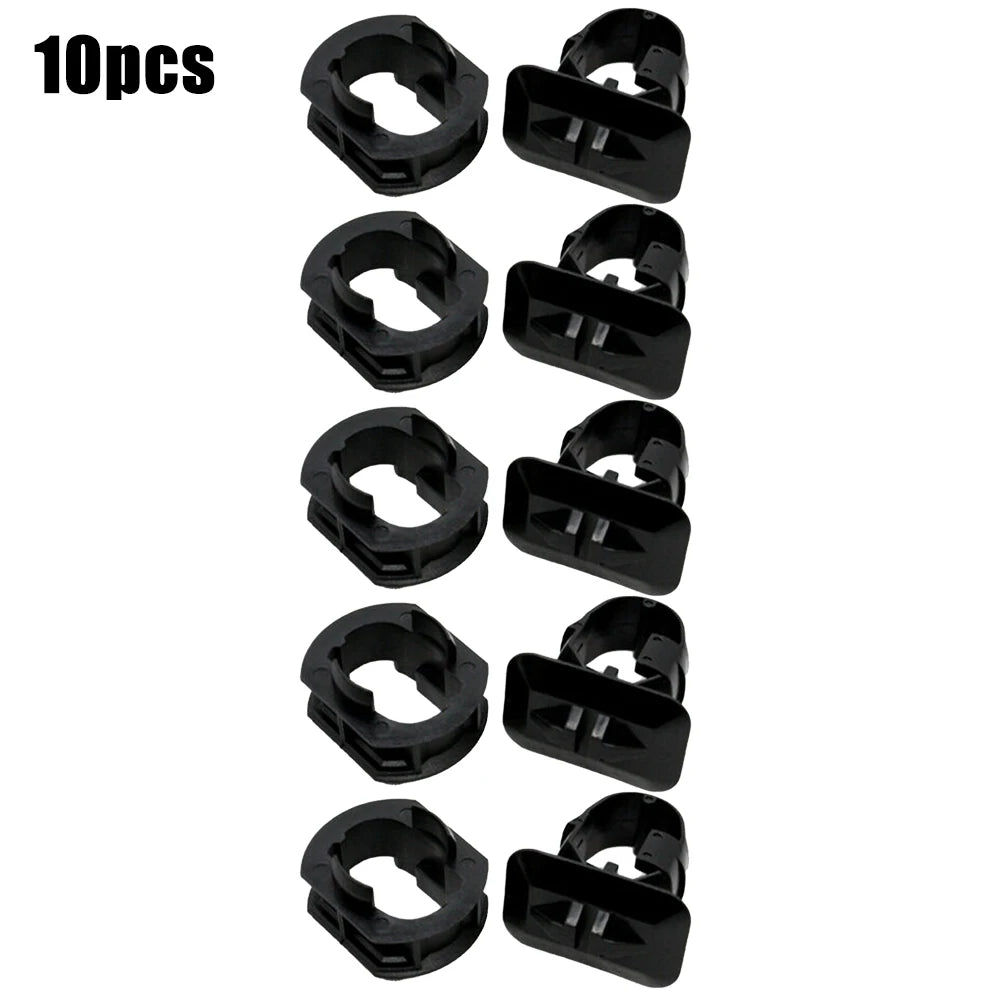 10Pcs Side Skirt Bracket Clips With Grommet For Mercedes R170 W202 W203 W204 W208 W210 Side Skirt Bracket Clamp And Washer