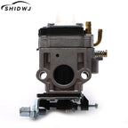 1PC 15mm Carburetor Kit For Brushcutter 43cc 49cc 52cc Strimmer Cutter Chainsaw Carb