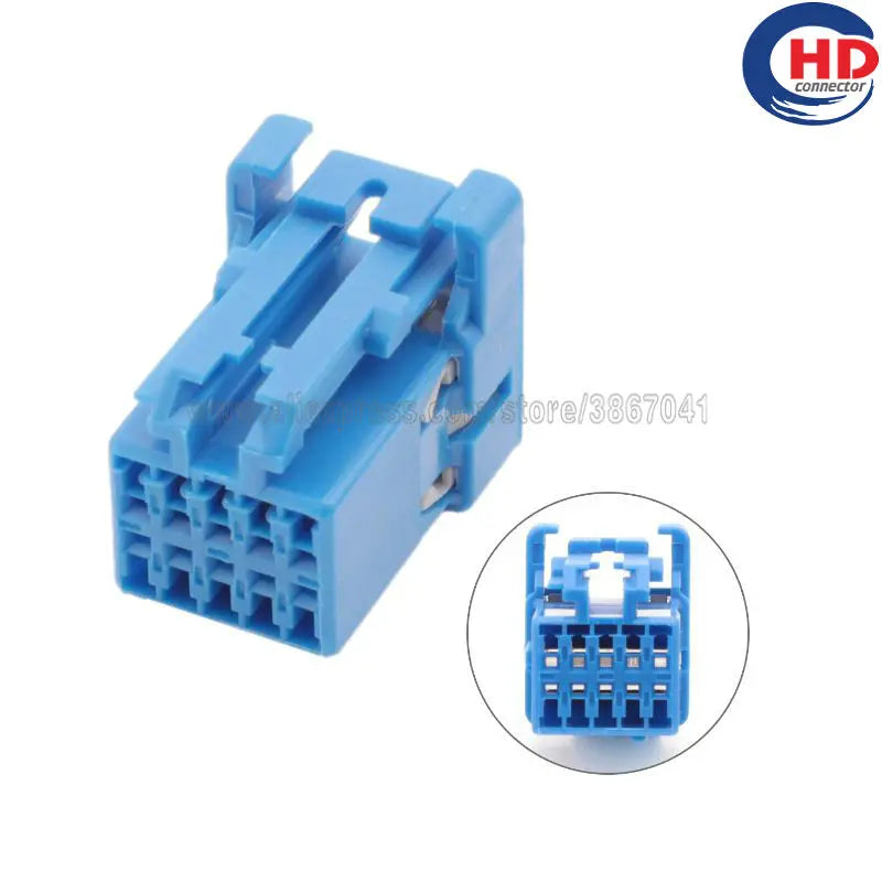 10pin auto waterproof electric plastic wire harness connector 638393-3