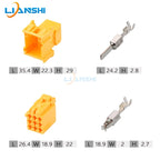 1-967626 1-967621 Car connector 9p audio amplifier harness plug for Mercedes-Benz cars