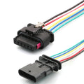 6 Pin Auto waterproof connector Accelerator Throttle pedal position sensor Plug 1-2141325-1 1-1670919-1