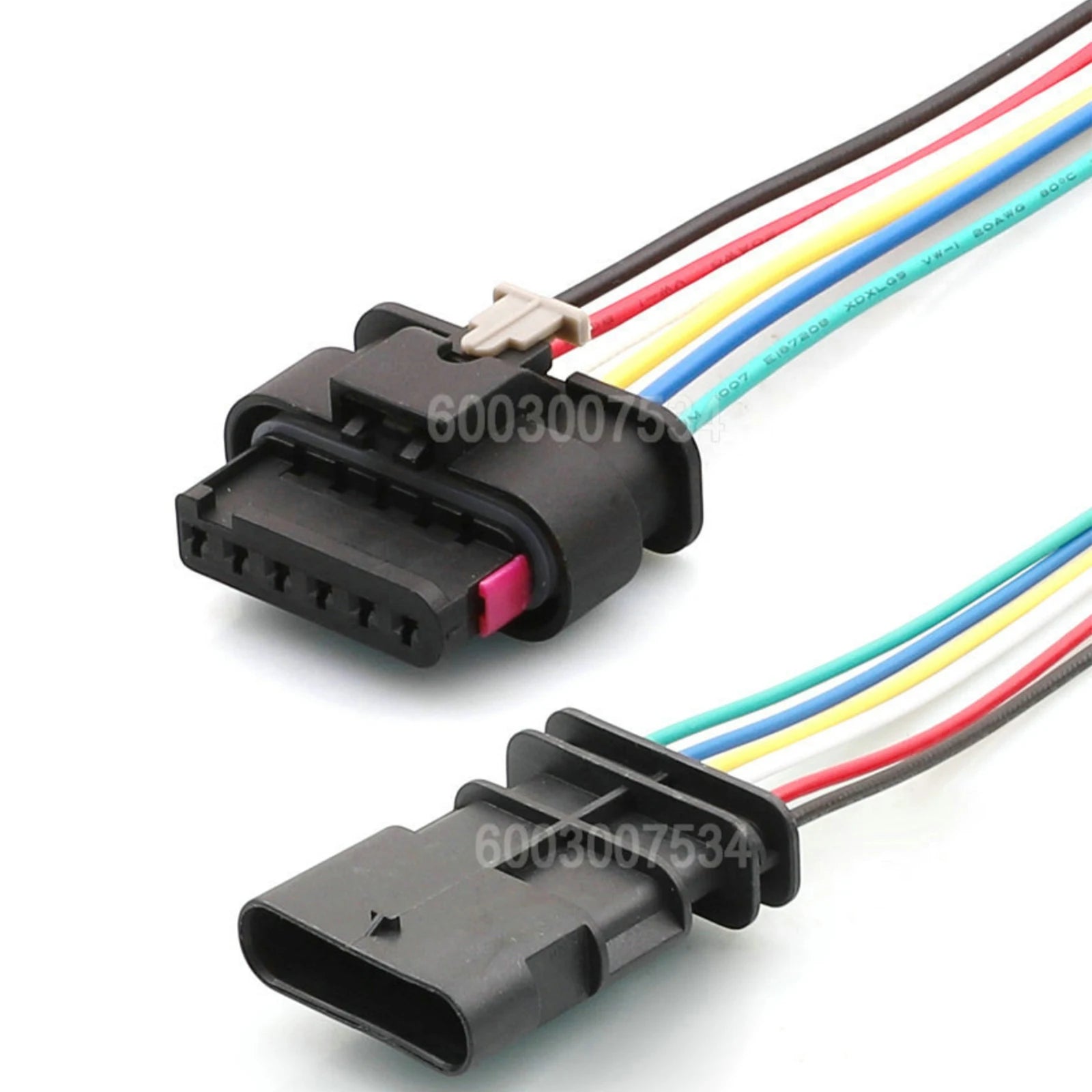 6 Pin Auto waterproof connector Accelerator Throttle pedal position sensor Plug 1-2141325-1 1-1670919-1
