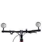 Bicycle Round Auxiliary Mirrors 360 Degree Adjustable Wide Angle Rearview Mirror Handlebar Mount Bike Convex Mirror S/L Amagi
