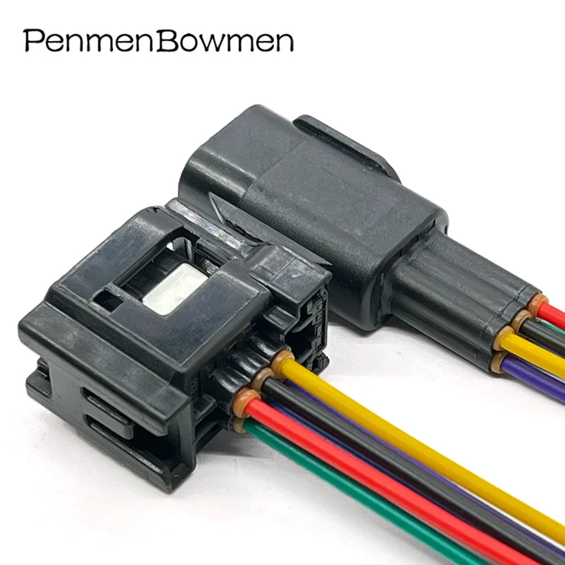 1 Set 6 Pin Auto Reversing Radar Probe Electrical Cable Connectors Wire Harness Plug 12382 6189-1142 6189-7042 For Toyota RAV4 C