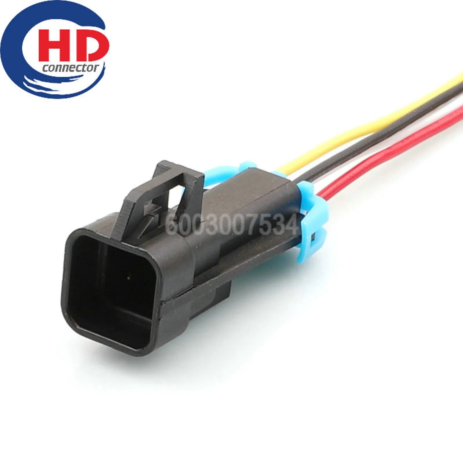 4 Pin Connector Series Waterproof Male Connector Cable Plug Motorcycle Electrical Harnesses Wiring Harness 12160825