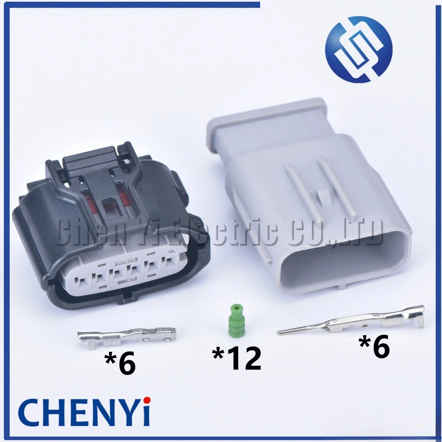 6 Pin Automotive Accelerator Pedal Connector MAF Reversing Radar 12831 6189-7100 For Toyota Subaru Mazda Nissan