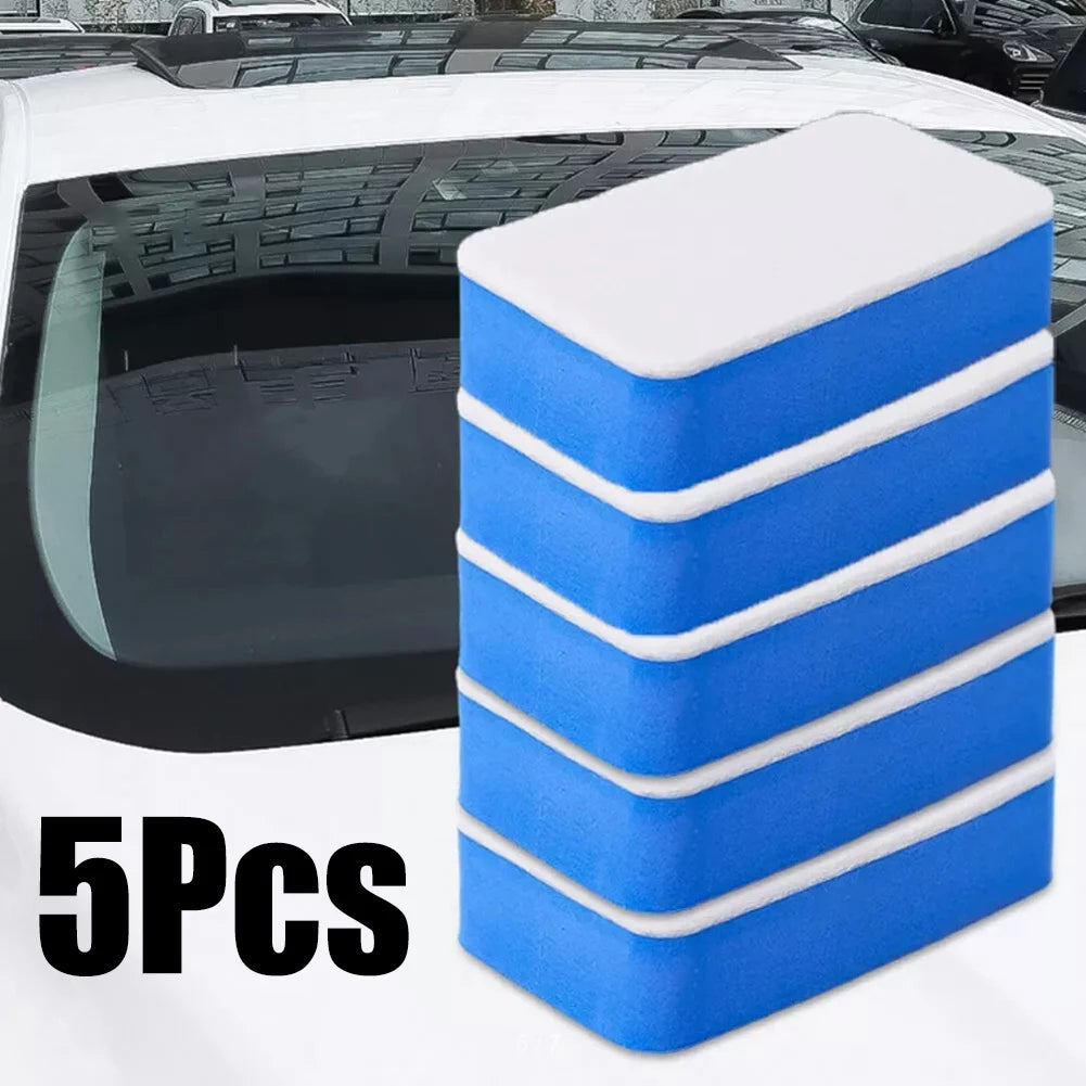 Car Glass Oil Film  Cleaning Sponge  Wiper Windshield  Wool Felt Polishing Felt Brush Dusty  Removal  Tools Accessories