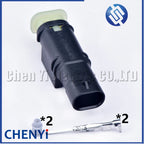 2 Pin Automotive waterproof connector Fuel Injector Plug 7617204-03 805-120-522 872-863 9277909-01 A0295451126