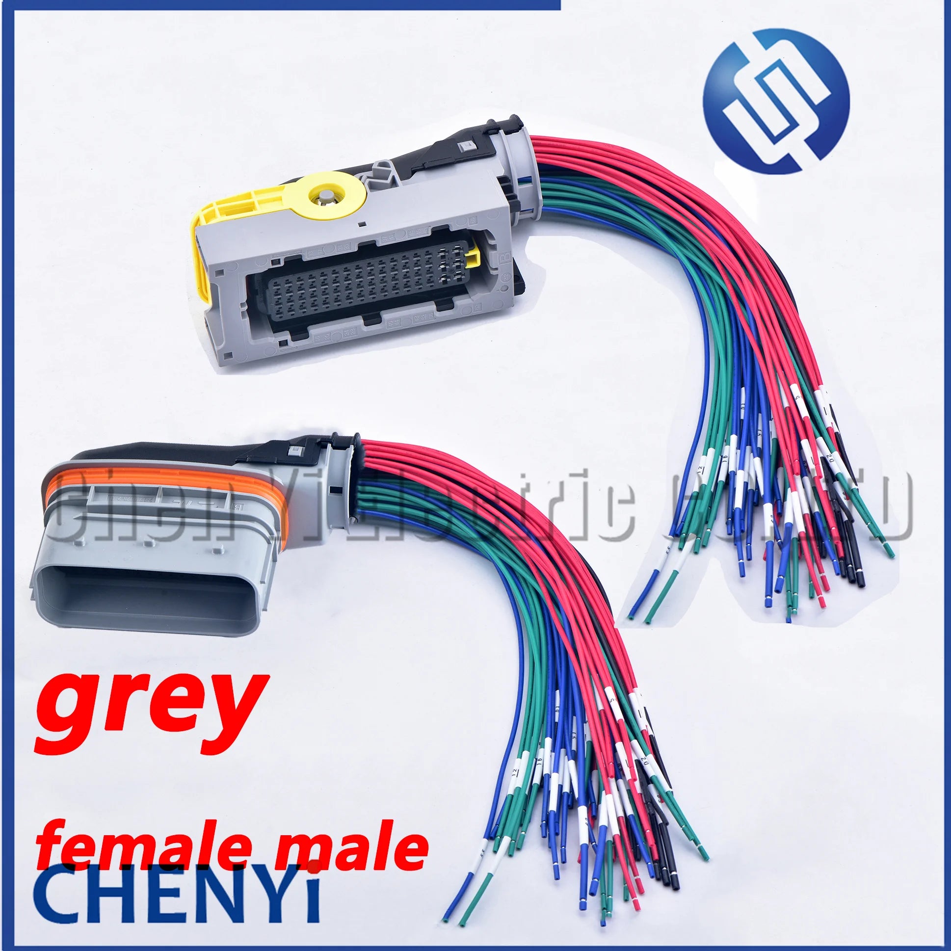62 Pin Automotive Waterproof 30cm Wire Harness connector ECU DCU Computer board Plug 1-1418883-1 2-1418883-1 For Volvo CUMMINS