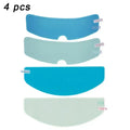 Crystal-Clear Helmet Anti-Fog Film–Nano Rain-Repellent Visor Shield for Day/Night Riding, Zero Distortion, Easy DIY Application