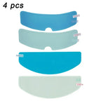 Crystal-Clear Helmet Anti-Fog Film–Nano Rain-Repellent Visor Shield for Day/Night Riding, Zero Distortion, Easy DIY Application