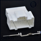 17 Pin Automotive connector Headlight turn signal fog light wiper combination switch controller plug 7283-7375 6098-1998